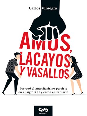 cover image of Amos, lacayos y vasallos